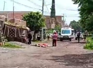 Ejecutan a dos en la Benito Juárez en Salamanca, la mañana de este domingo