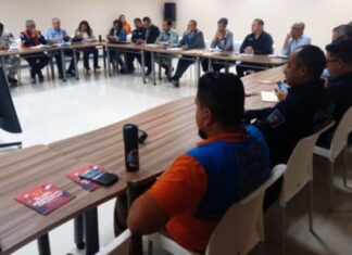 Realizan reunión de coordinación en materia de seguridad, previo a la próxima edición 51 del Festival Internacional Cervantino.