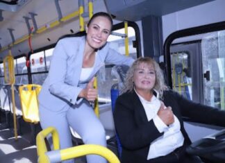ENCABEZA ALE GUTIÉRREZ BANDERAZO DE SALIDA DE 65 NUEVAS UNIDADES DEL SIT