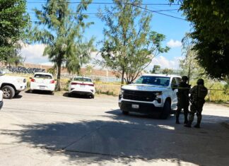 Localizan restos humanos en bolsas negras en el arrollo de Alfaro, en la colonia Santa María del Granjeno, en León.