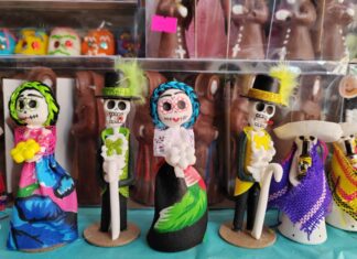 Alfeñiques; la dulce tradición del Día de Muertos.