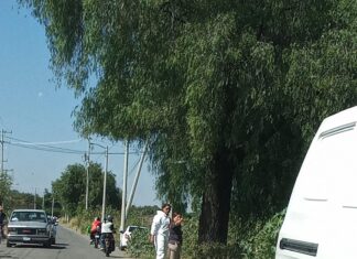 Localizan el cuerpo sin vida de un joven en el camino Real en el marco de las festividades del Santísimo en Celaya.