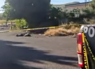 Localizan restos humanos de una persona en bolsas negras de plástico en Valle de Santiago.