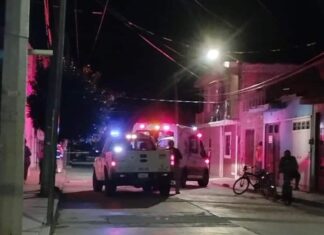 Un hombre fue asesinado a balazos cuando caminaba por la calle Sol en la comunidad de Empalme Escobedo, en Comonfort.