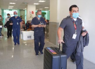 Procura personal del HGR No. 58, del IMSS, hígado, córneas y riñones para beneficio de 5 pacientes