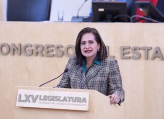 La diputada Alma Alcaraz será la candidata de MORENA al gobierno de Guanajuato.
