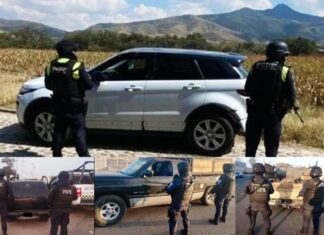 Aseguran las FSPE en diversos patrullajes tres vehículos con reporte de robo vigente y/o en aparente estado de abandono.