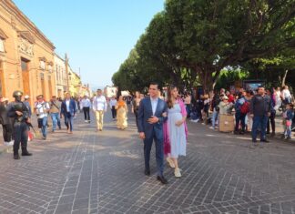 Todo listo para el desfile del 20 de noviembre