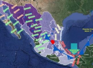 Se pronostican temperaturas mínimas de -5 a 0 °C con heladas en el estado.