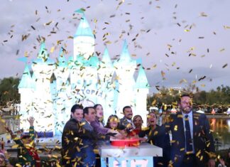 Se inauguró LUZTOPIA «Navidad Espacial», en León.