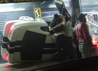 Una persona que manejaba con exceso de velocidad resultó gravemente lesionado, después de provocar un accidente en CELAYA.