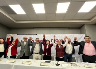 Alma Alcaraz, presenta equipo de campaña