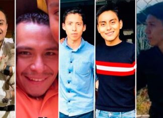 Fueron identificados los cinco jóvenes asesinados la tarde noche de este domingo en Celaya.