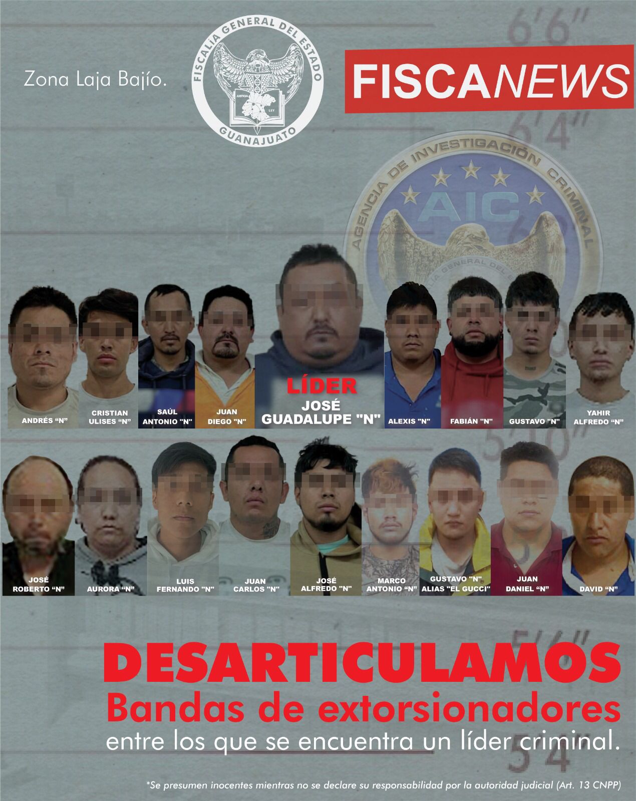 La Fiscalía De Guanajuato Logró Desarticular Dos Bandas De