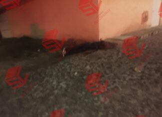 Ejecutan al «Chulo» frente a su domicilio en la colonia 20 de Noviembre, en Valle de Santiago, la noche de este viernes.