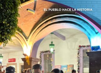 Autoridades municipales de Santiago Maravatio compartio la rosca de reyes con familias