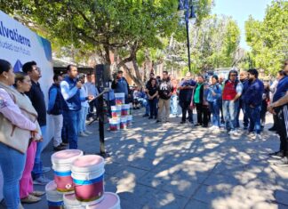 Arranca programa Mi Colonia a Color en centro histórico.