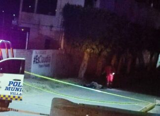 Ejecutan a pareja en la calle Luis Donaldo Colosio, en Villagrán.