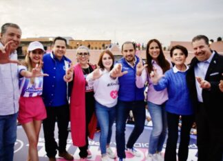 Pese al despilfarro de Sheinbaum, la pre candidata de Fuerza y Corazón por México recorrió el país con valor y agallas; Marco Cortez.