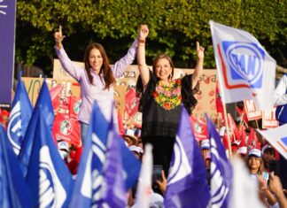 Tengo las agallas para que ustedes vivan en paz: Xóchitl Gálvez