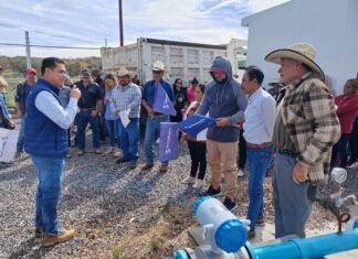 Inicia la construcción del sistema de agua potable en la comunidad de Lagunilla del Carmen