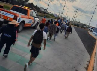 Mantiene acciones de resguardo y protección de peregrinos, identificando 51 contingentes