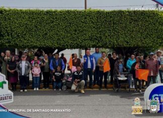 Arranco en Santiago Maravatío la rehabilitación del pozo de agua profundo en el Barrio de la Cruz. ,