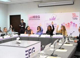 IEEG aprueba lineamientos para el registro de candidaturas al proceso electoral 2024.