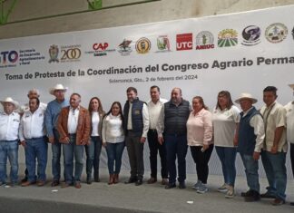 Toma protesta la nueva coordinación del Congreso Agro Permanente de Guanajuato.