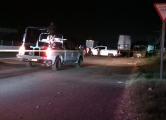 Dos hombres que viajaban en una moto, murieron después de impactarse en la parte trasera de un tráiler, en APASEO El Grande.
