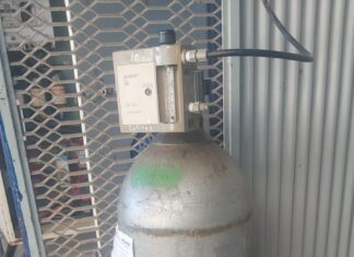 Roban cilindro gas cloro de pozo de JUMAPA en Celaya.