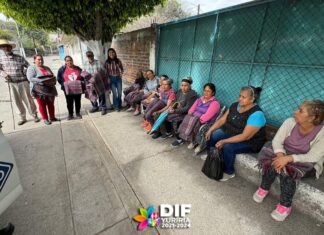 ENTREGA DE COBIJAS EN YURIRIA.