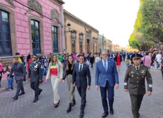 Desfile cívico – militar por los 380 años de fundación de Salvatierra
