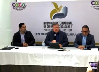 Presentan el 2do. Congreso Internacional de Seguridad Ciudadana y Procuración de Justicia en León, Guanajuato.