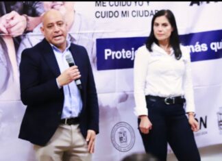 PRESENTA ALE GUTIÉRREZ ESTRATEGIA DE SEGURIDAD CIUDADANA A REPRESENTANTES VECINALES DE COLONIAS PRIORITARIAS