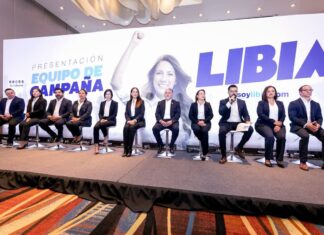 Presenta LIBIA a su Equipo de Campaña