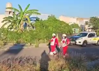 Una persona del sexo masculino fue ejecutado en su domicilio en la colonia Barlovento, en Salamanca