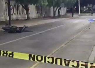 Un hombre murió después de impactarse con la motocicleta que conducia con un poste de concreto