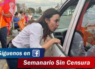 A Yulma no le alcanza para iniciar campaña con eventos masivos. Se conforma con pegar calcomanías.