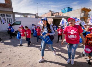 Anuncia Libia en Las Joyas, guarderías, escuelas de tiempo completo y tarjeta rosa para todas.