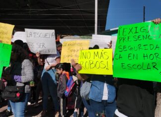 Exigen padres de familia seguridad en preescolar por constantes robos