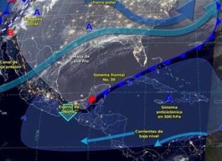 Coordinación Estatal de Protección Civil, informó que se pronostica clima cálido en Guanajuato.