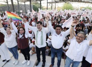 Alma Alcaraz y Gerardo Fernández Noroña proponen replantear estrategia de seguridad en Guanajuato.