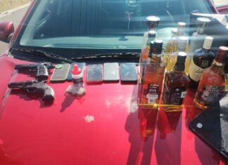 La Policía de León detuvo a tres hombres por robo con violencia a un comercio en el municipio de Purísima del Rincón