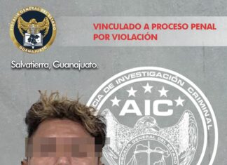 Vinculado a proceso penal por violación en Salvatierra.