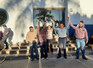 Ahora bajan a la candidata a la presidencia municipal de Yuriria por MORENA.