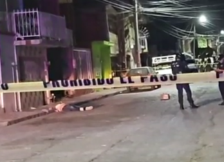 Un hombre fue asesinado frente a su domicilio en la colonia San Roque, en Salamanca; la noche de este domingo.