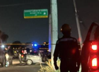 Tres hombres y dos mujeres fueron asesinados a balazos la madrugada de este domingo en la carretera Panamericana, frente a la comunidad de la Segunda Fracción de Crespo en Celaya.