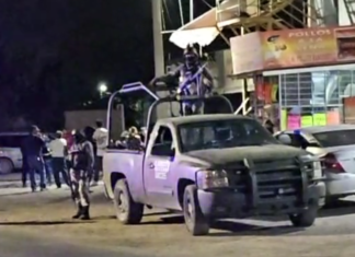 Sujetos armados provocan incendio en una tienda de abarrotes en la comunidad de Cerro Gordo, una mujer murió calcinada.