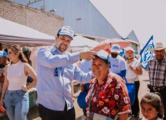 A Benjamín Rico, le valió el asesinato de la candidata morenistas de Celaya, Gisela Gaytan,; hoy continuo con sus actividades proselitistas.
